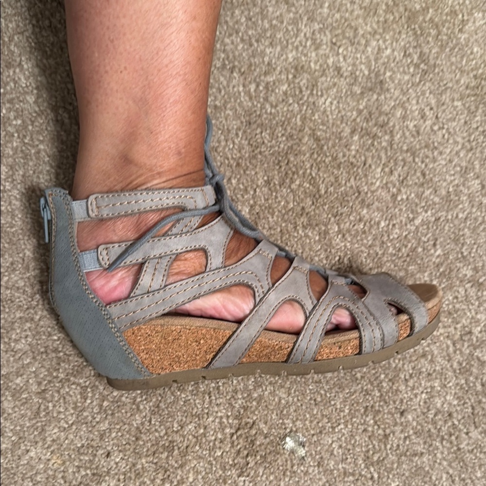 Stylish pale blue Women's Sandals - Picture 11 of 11